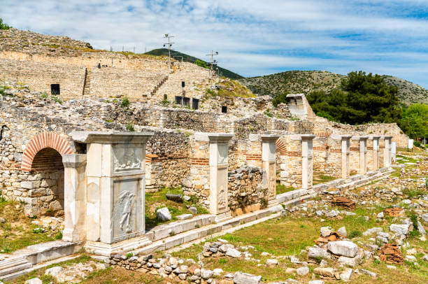 istock Ancient Theatre of Philippi in Greece 1186085561