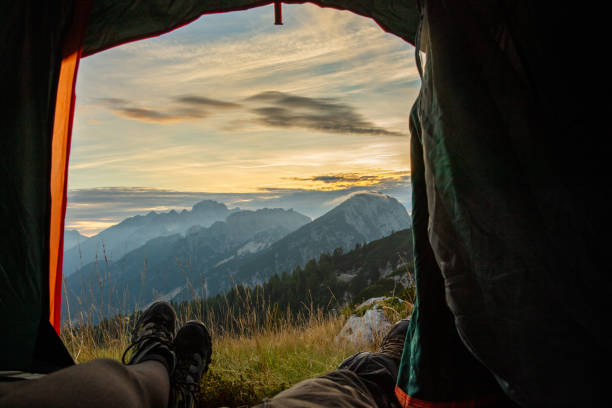 istock View of camping in high mountains 1186088247