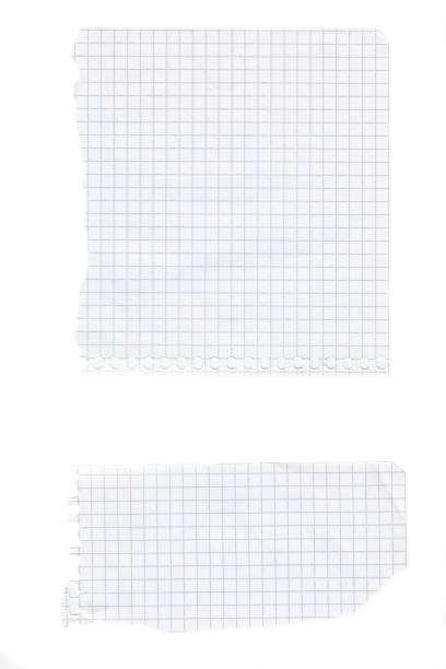Fragment of sqared graph paper sheet isolated Fragment of sqared graph paper sheet isolated on white graph paper photos stock pictures, royalty-free photos & images