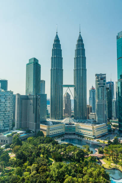 istock Petronas Twin Towers in Kuala Lumpur 1186093222