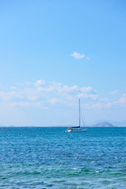 istock Yacht in the sea 1186093768