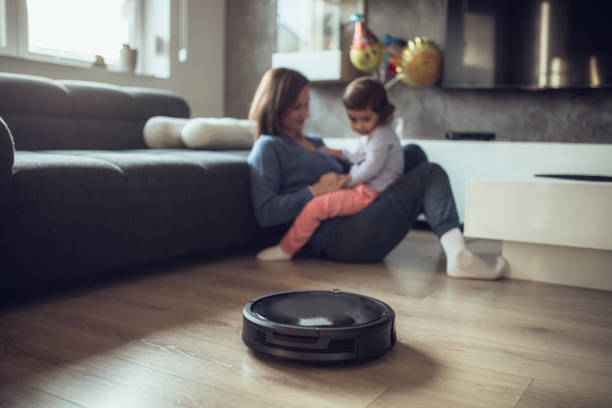 istock Mother and daughter relaxing at home 1186098007