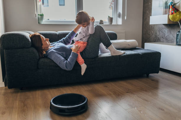 istock Family relaxing at home 1186098643