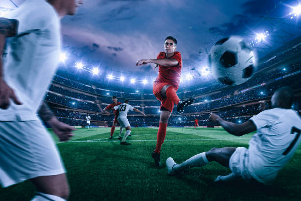 istock Soccer player in action 1186099600