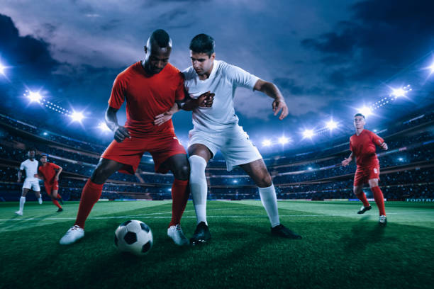 istock Soccer player in action 1186099616