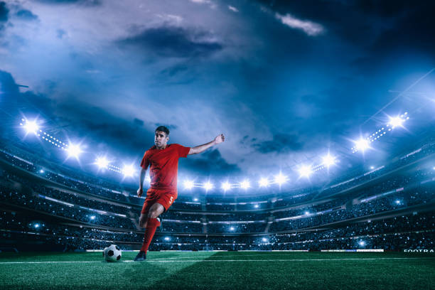 istock Soccer player in action 1186099623