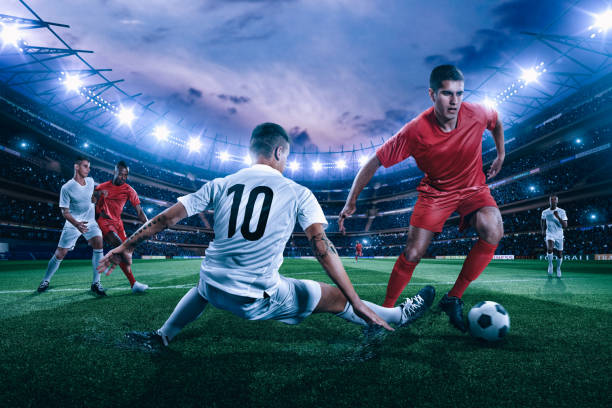 istock Soccer player in action 1186099635