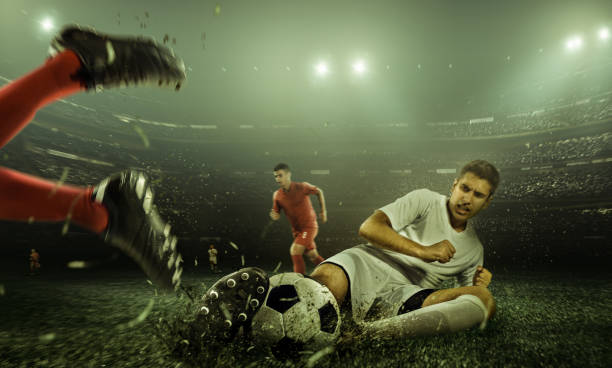 istock Soccer player in action 1186099666