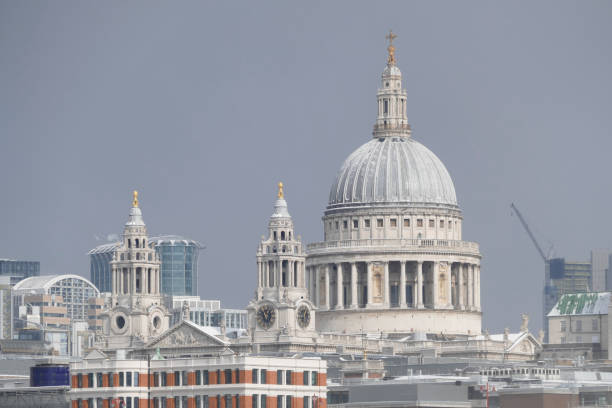 istock St Pauls Cathedral, London, covered with Snow 1186102918
