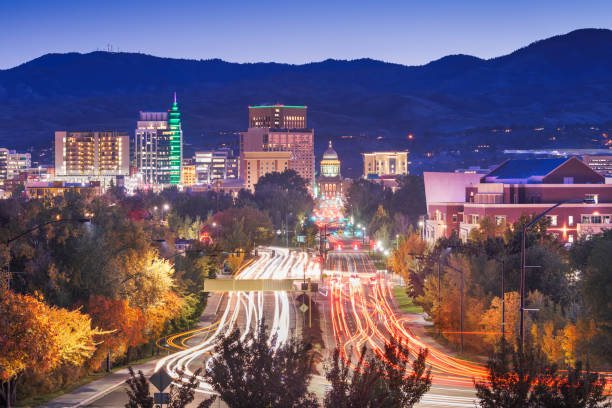 istock Boise, Idaho, USA downtown cityscape 1186106420