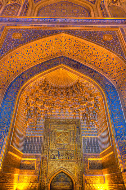 istock Tillya Kori Madrasah, Samarkand 1186108662