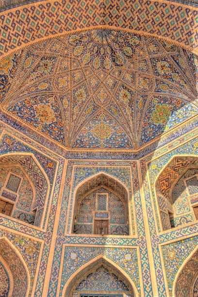 istock Tillya Kori Madrasah, Samarkand 1186108796