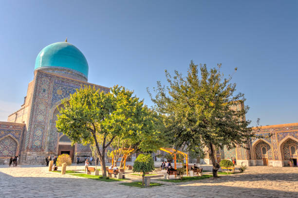 istock Tillya-Kori Madrasah, Samarkand 1186108851