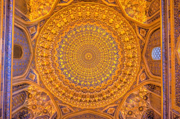 istock Tillya Kori Madrasah, Samarkand 1186108853