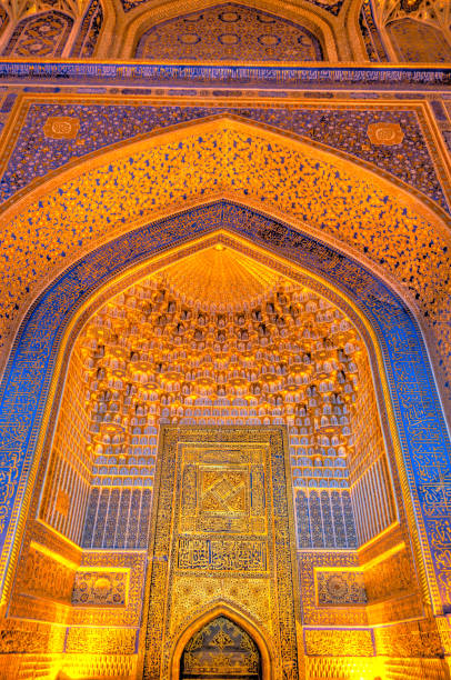 istock Tillya Kori Madrasah, Samarkand 1186108857
