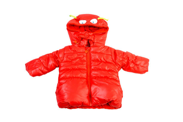 istock warm jacket of bright color, for kids 1186109438