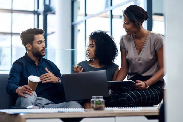 istock Ideas are always plentiful when we're working together 1186117668