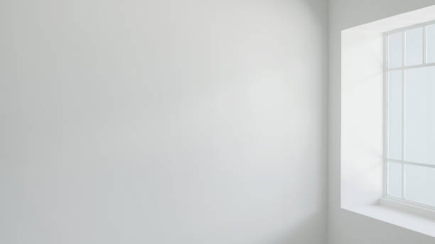 istock Empty wall in the living room 1186120985