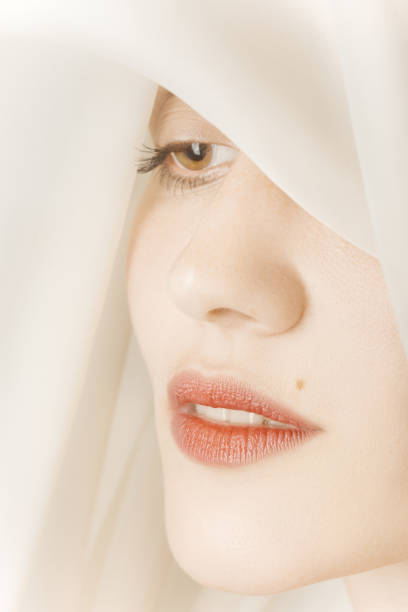 istock woman with veil 1186126355