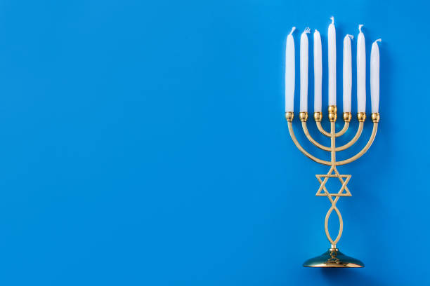 istock Jewish Hanukkah menorah 1186129625