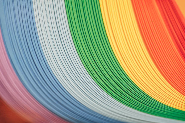 istock Close up beautiful color rainbow abstract background. 1186136285