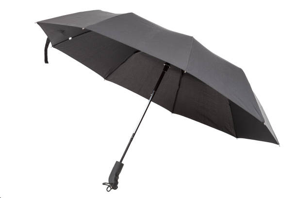 istock Fashionable umbrella isolated on a white background 1186136738
