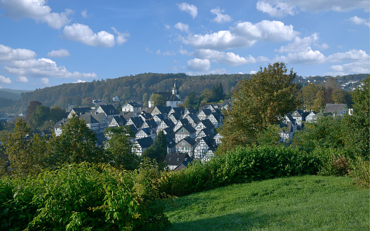 Village of Freudenberg,Siegerland,North Rhine westphalia,Germany
