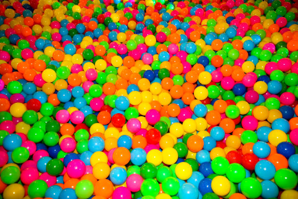 istock Playland Balls in Rainbow Colours! 1186141867