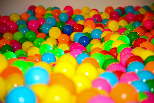istock Playland Balls in Rainbow Colours! 1186141876