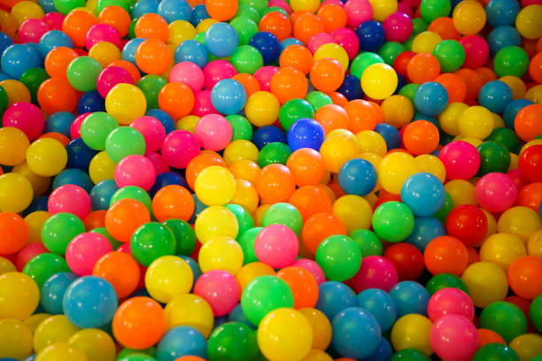 istock Playland Balls in Rainbow Colours! 1186141901
