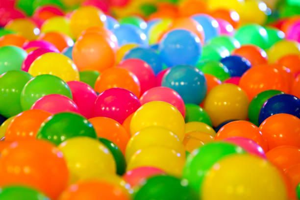 istock Playland Balls in Rainbow Colours! 1186141904
