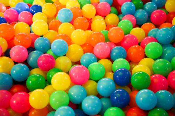 istock Playland Balls in Rainbow Colours! 1186141905