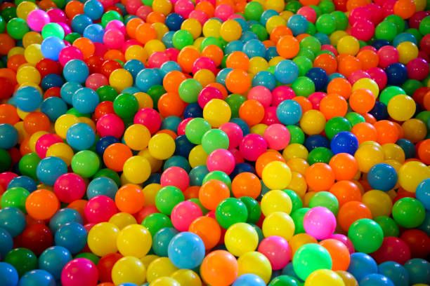 istock Playland Balls in Rainbow Colours! 1186141920