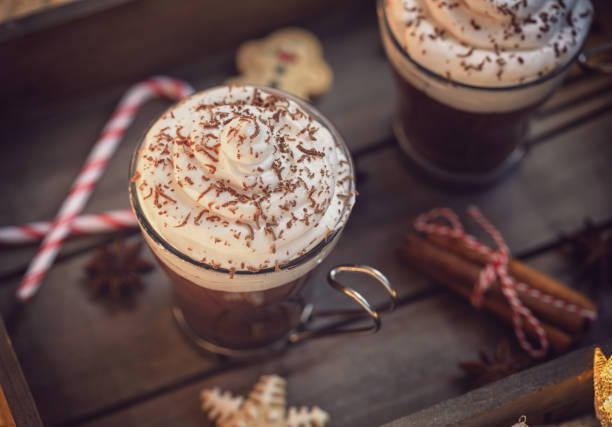 istock Hot Chocolate in a cozy Christmas atmosphere 1186141947