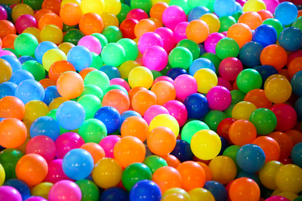 istock Playland Balls in Rainbow Colours! 1186141962