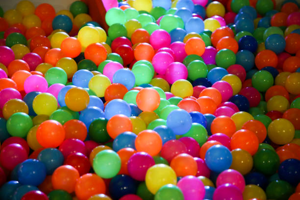 istock Playland Balls in Rainbow Colours! 1186142004