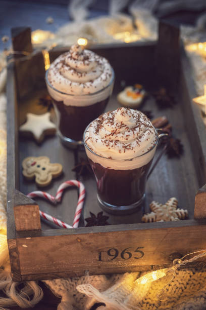 istock Hot Chocolate in a cozy Christmas atmosphere 1186142027