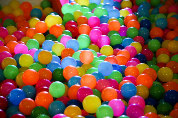istock Playland Balls in Rainbow Colours! 1186142036