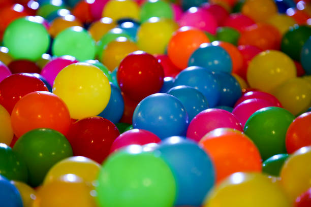 istock Playland Balls in Rainbow Colours! 1186142042