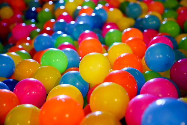 istock Playland Balls in Rainbow Colours! 1186142062