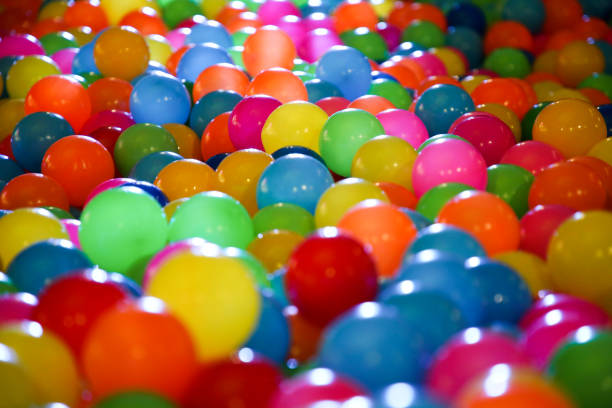 istock Playland Balls in Rainbow Colours! 1186142063