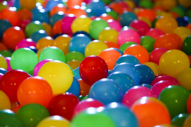 istock Playland Balls in Rainbow Colours! 1186142079