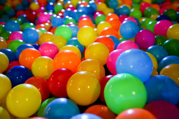 istock Playland Balls in Rainbow Colours! 1186142080