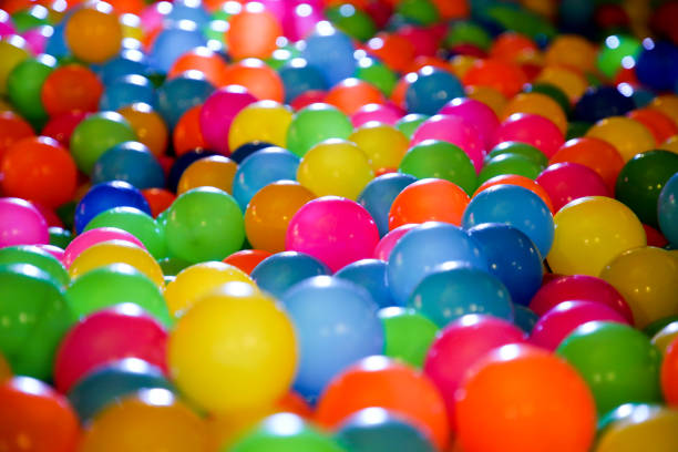 istock Playland Balls in Rainbow Colours! 1186142087