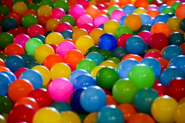 istock Playland Balls in Rainbow Colours! 1186142092