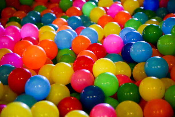 istock Playland Balls in Rainbow Colours! 1186142111