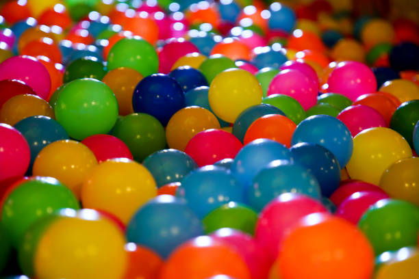 istock Playland Balls in Rainbow Colours! 1186142121