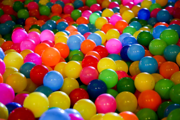 istock Playland Balls in Rainbow Colours! 1186142129