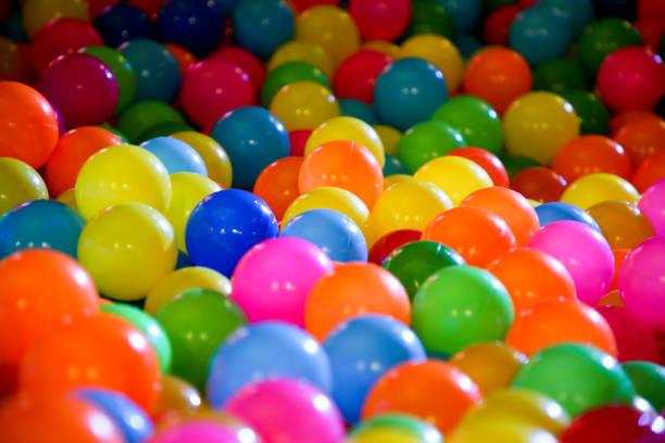 istock Playland Balls in Rainbow Colours! 1186142152