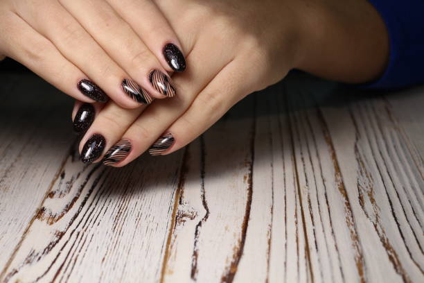 istock beautiful manicure of nails 1186145623